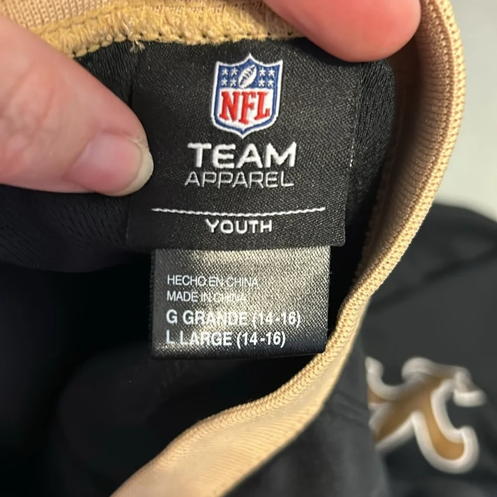 Kids  New Orleans Saints Jimmy Graham Nike Black Team Game Jersey